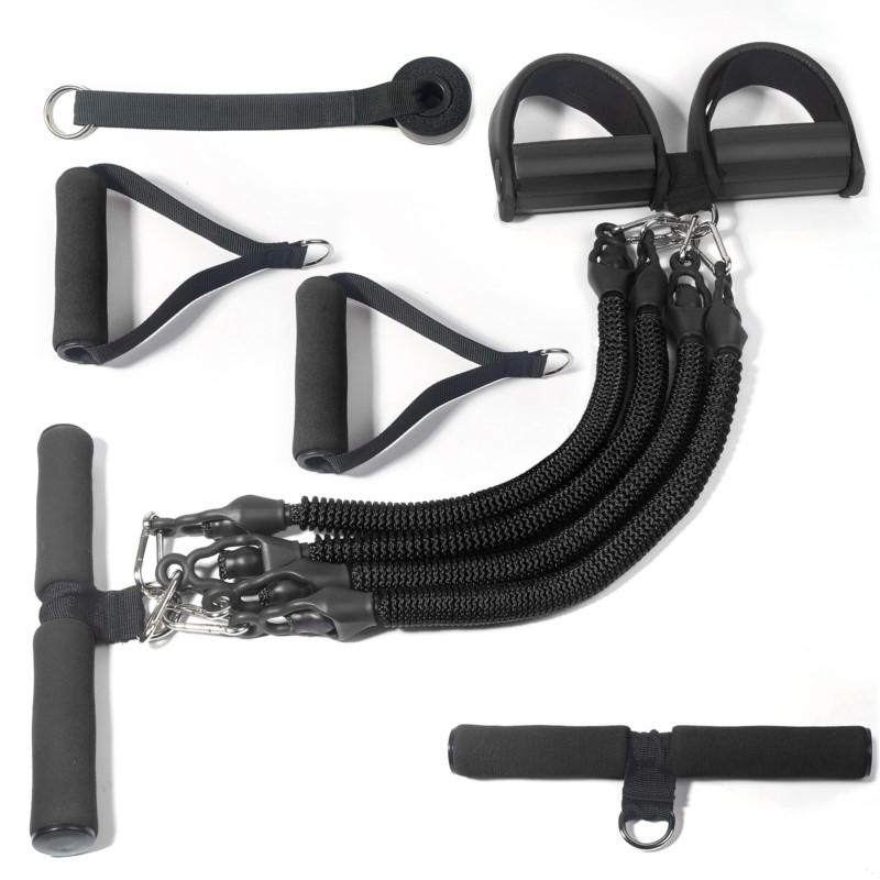 Фитнес Тяговый Педальный Тренажер для Дома Фитнес Упражнение Эспандер Активное Снижение Веса Тонкий Живот Йога Формирующий Тренажер