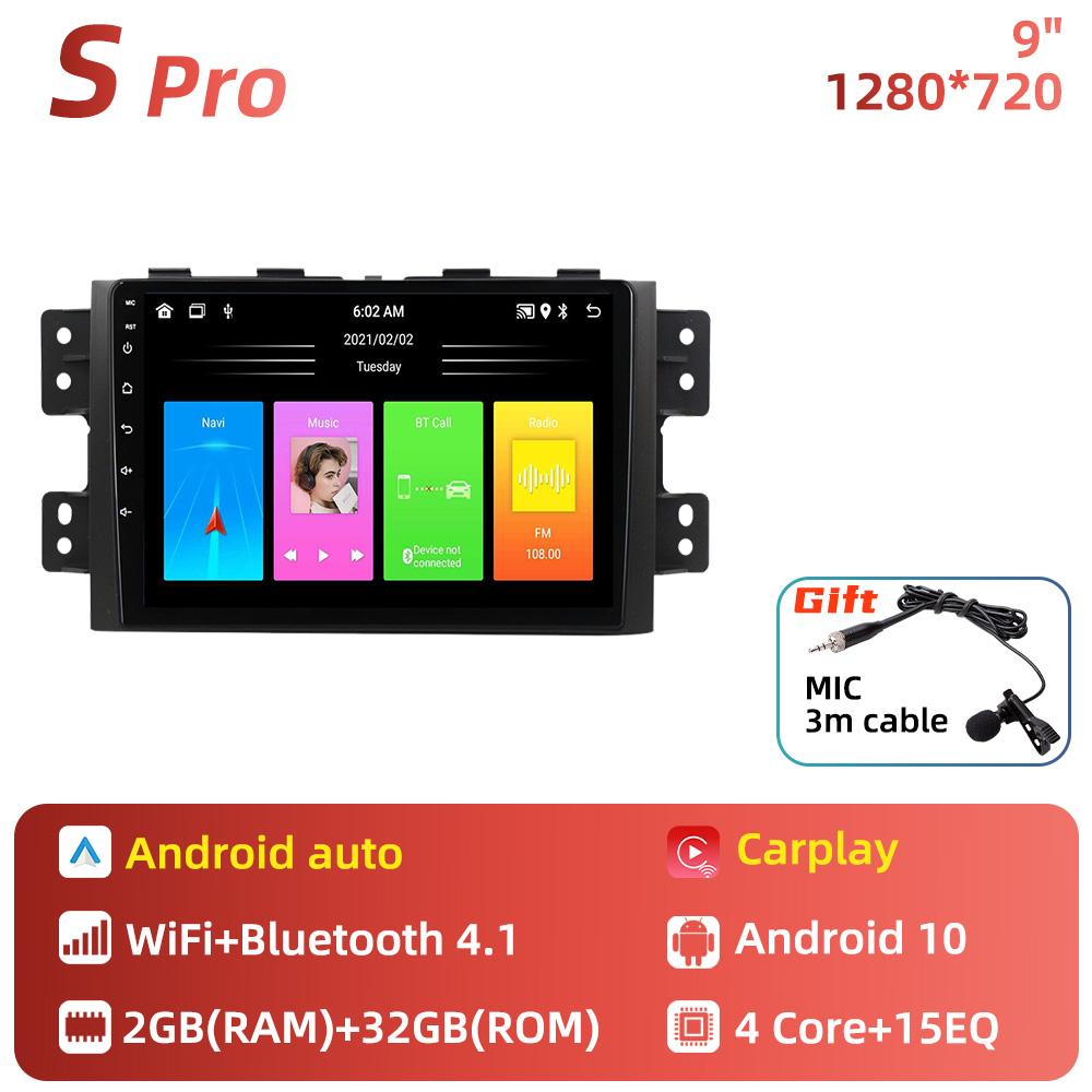 Для Kia Borrego Mohave 2008 - 2016 2 Din Android Радио Стерео Головное Устройство Авторадио GPS Навигация Carplay Авто Мультимедиа