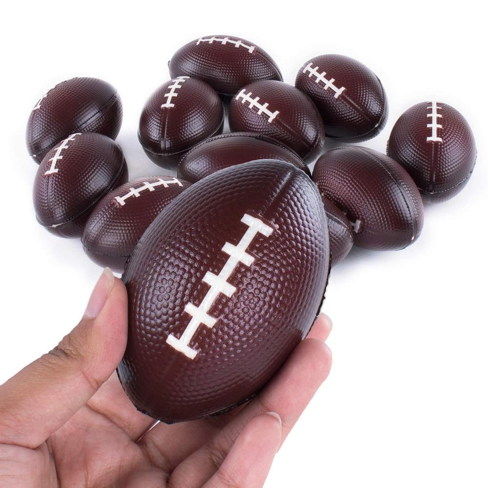 Gift Squeeze Foam Toy Balls Party Rugby Squeeze Ball Squeeze Balls Mini Football Stress Balls