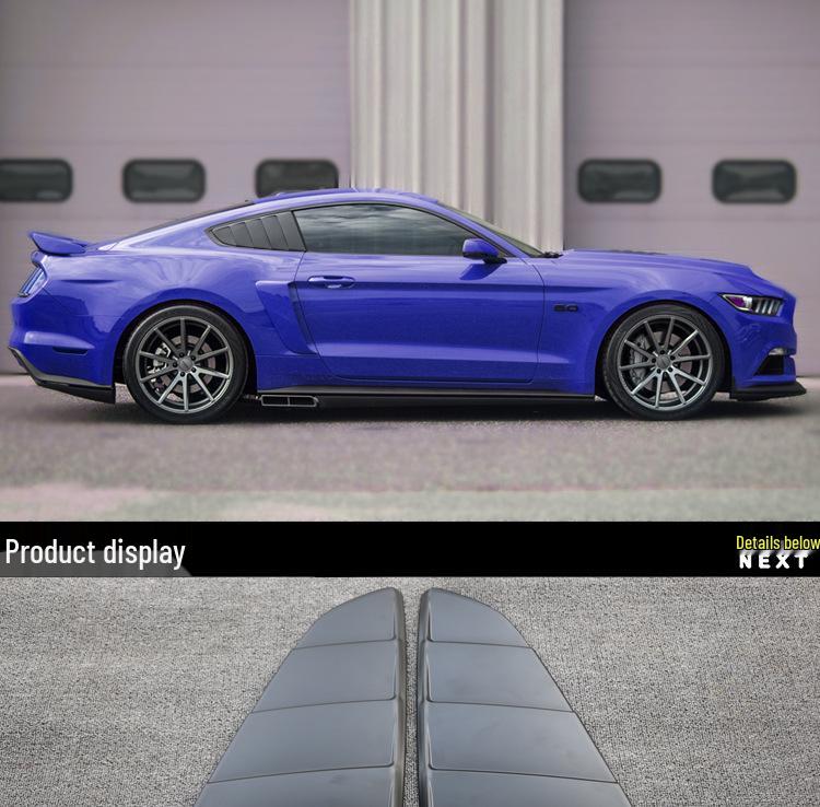 15-20 Ford Mustang CERVINI'S Side Window Louvers