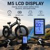 LOOKROAD 1000 Вт Складной Электрический Фэтбайк, 48 В 23 Ач Дальний Запас Хода Двойная Подвеска 26'' Вездеход Горный Электровелосипед, Макс. Запас Хода 120 км 60 км/ч