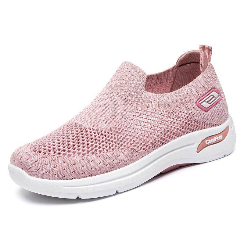 Shoes Women's 2025 Summer New Women's Shoes Casual Shoes Socks Mesh Shoes Soft-soled Sports Shoes Women