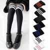Women Girls Sexy Fashion Stripe Cotton Socks Thigh High Stockings Long Socks
