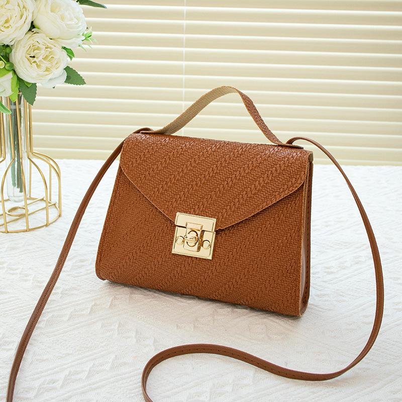 Cozy Up Embossed Small Square Bag, Simple and Versatile Crossbody Women's Bag