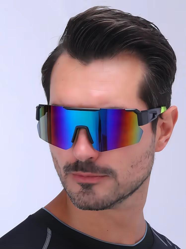 Trendy Colorful Men And Women New Style Cycling Outdoor Protection Ultraviolet Sports Sunglasses Sunglasses XSY36