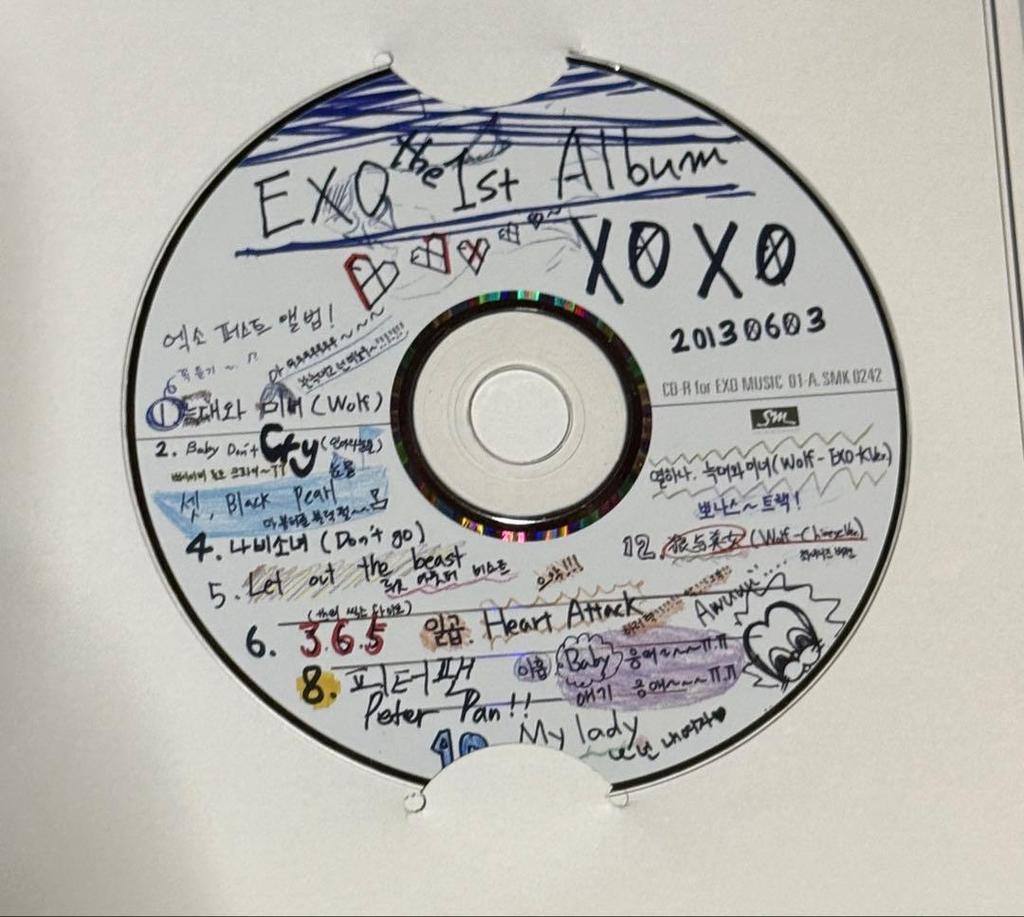 [USED] EXO XOXO Album with Trading Card