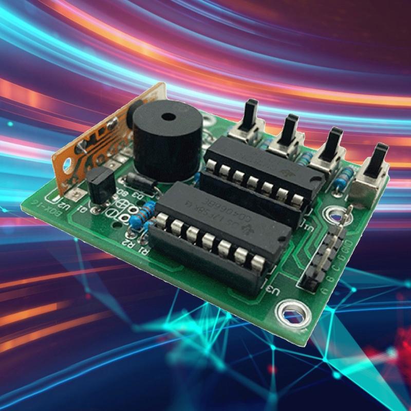 Обновление DIY Electronic 16 Music- Sound Box DIY Kit Модуль для пайки Обучающие наборы для Arduino - Напряжение 4,5-5 В