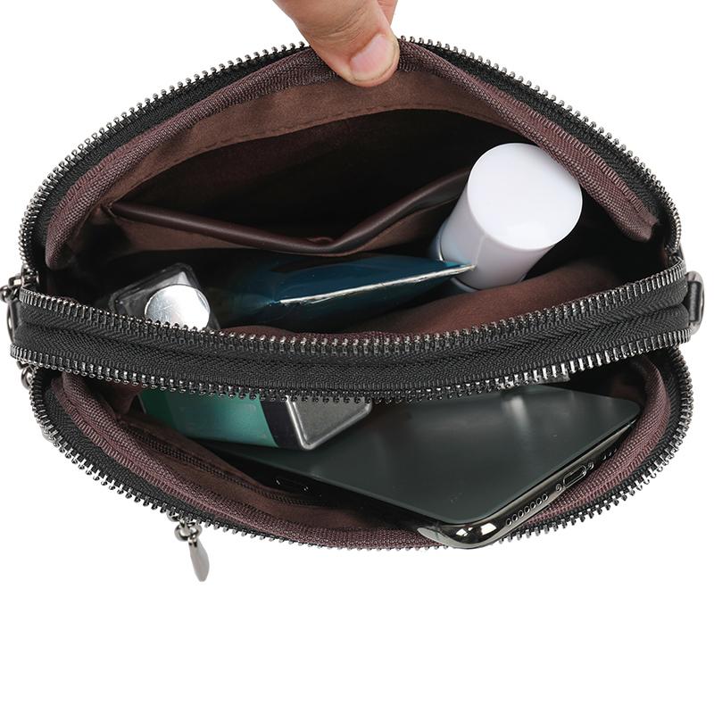 Высококачественная кожаная сумка, роскошный дизайнерский ретро-этнический стиль, 3D-печатная сумка на плечо, модная диагональная сумка с карманом для телефона через плечо