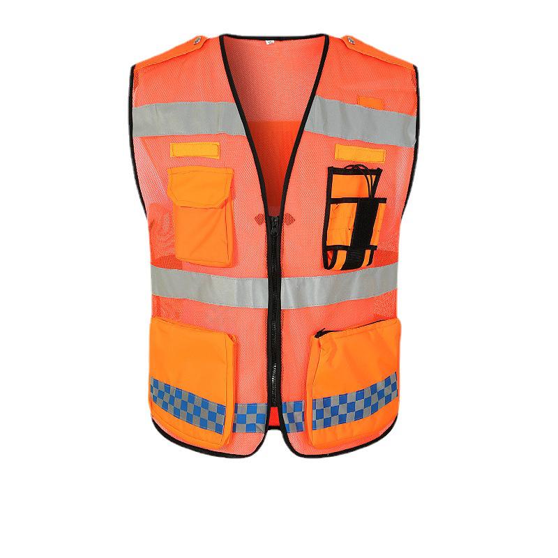 Светоотражающий жилет дорожной патрульной службы - Куртка для безопасности на дороге