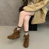 2025 New Autumn Thin Niche Popular Retro Style Versatile Small Man Inner Height Increase Thin Boots