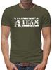 THE A TEAM LOGO Army Bullitt Men's T-and Kids tshirt/Game/Green/Hole/FUNNY