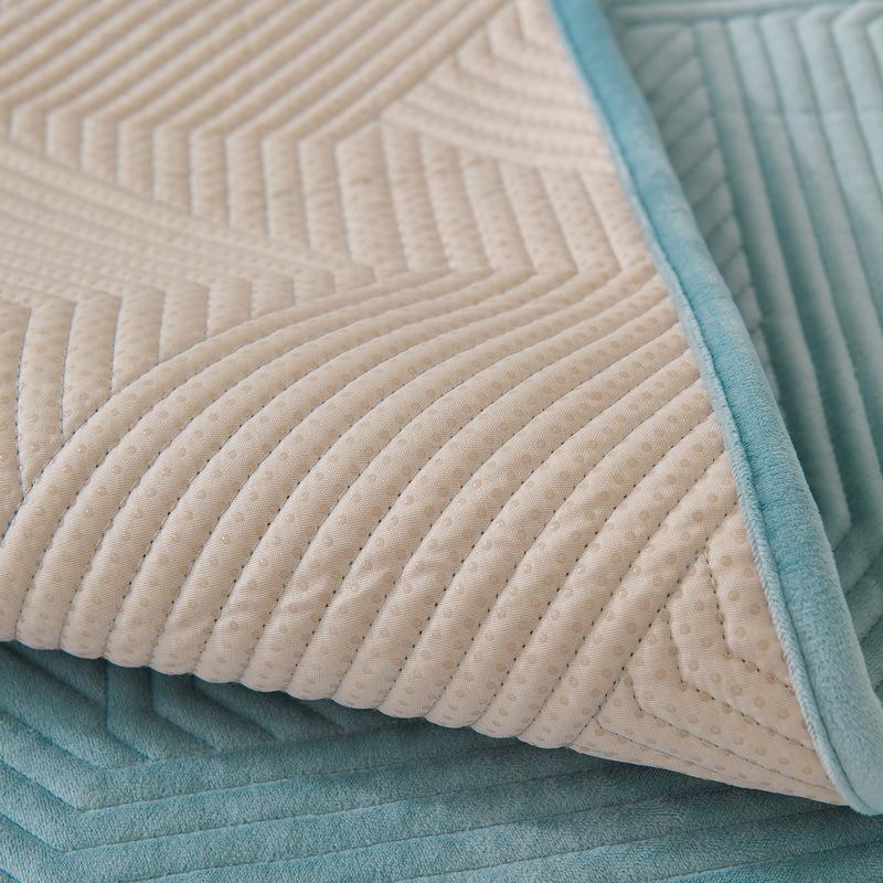 Nordic Simple Solid Color Fashionable Sofa Cushion Non-slip Sofa Cover Cover Autumn and Winter Four Seasons Combination Sofa Cushion