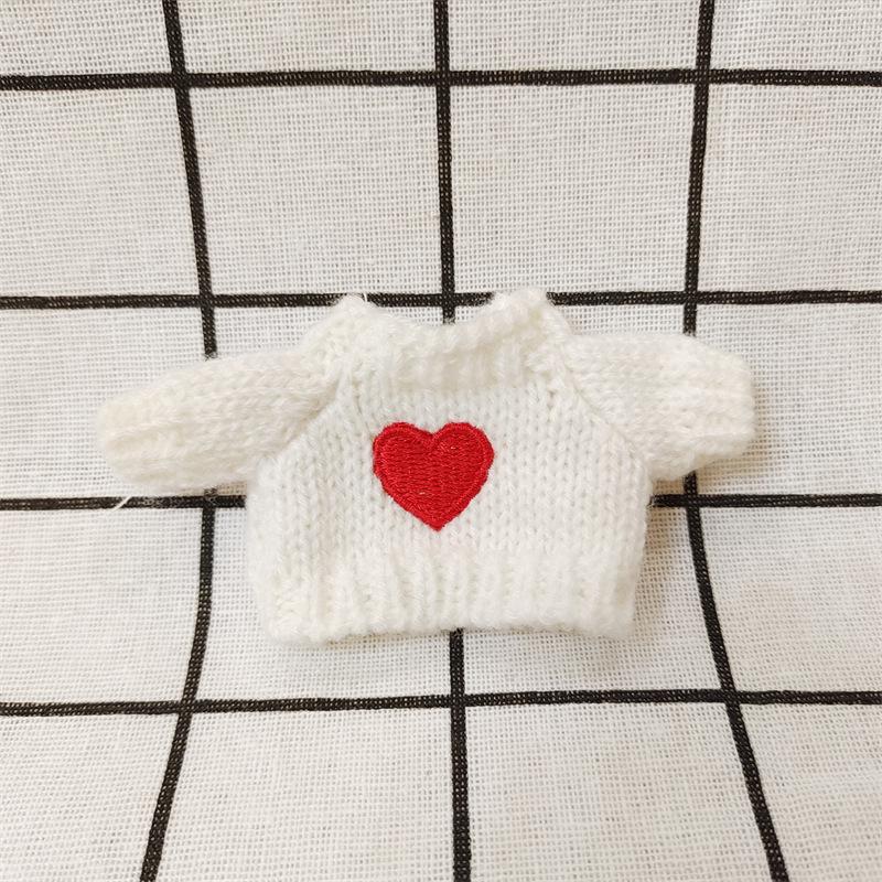 Аксессуары для одежды для куклы Лабубу: Свитер, кардиган и шарф (Кукла в комплект не входит.) - В наличии