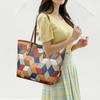 Design Vintage Pattern Handbag High-grade Material Shoulder Bag New Classic Commuter Large Capacity Shopping Totes for Women MIT
