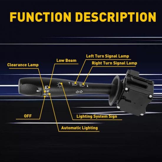 Turn Signal Headlight Dimmer Switch Lever Arm For Cobalt HHR Equinox G5 Solstice