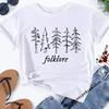 Folklore Shirt Taylor Music Swift Albums Tshirt Folklore Inspired Graphic Women's T-Shirts Cute Aesthetic Tops Tee Gift for Fans