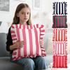 Cute Pillowcase, Striped Comfortable Bedroom Pillowcase, Pillow Cover