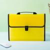 Dustproof Handheld File Bag 13 Pocket Expanding Document Organiser Test Paper Storage Bag  Business
