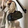 Tote Storage PU Handbag Shoulder Pouch Messenger Bag Fashion PU Leather Shoulder Bag  Women