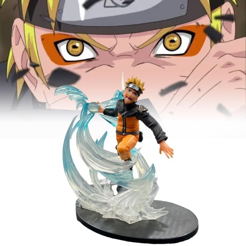 Stunning Naruto Uzumaki Spiral Battle Figure Pvc Anime Model 22x21x23.5cm Collection