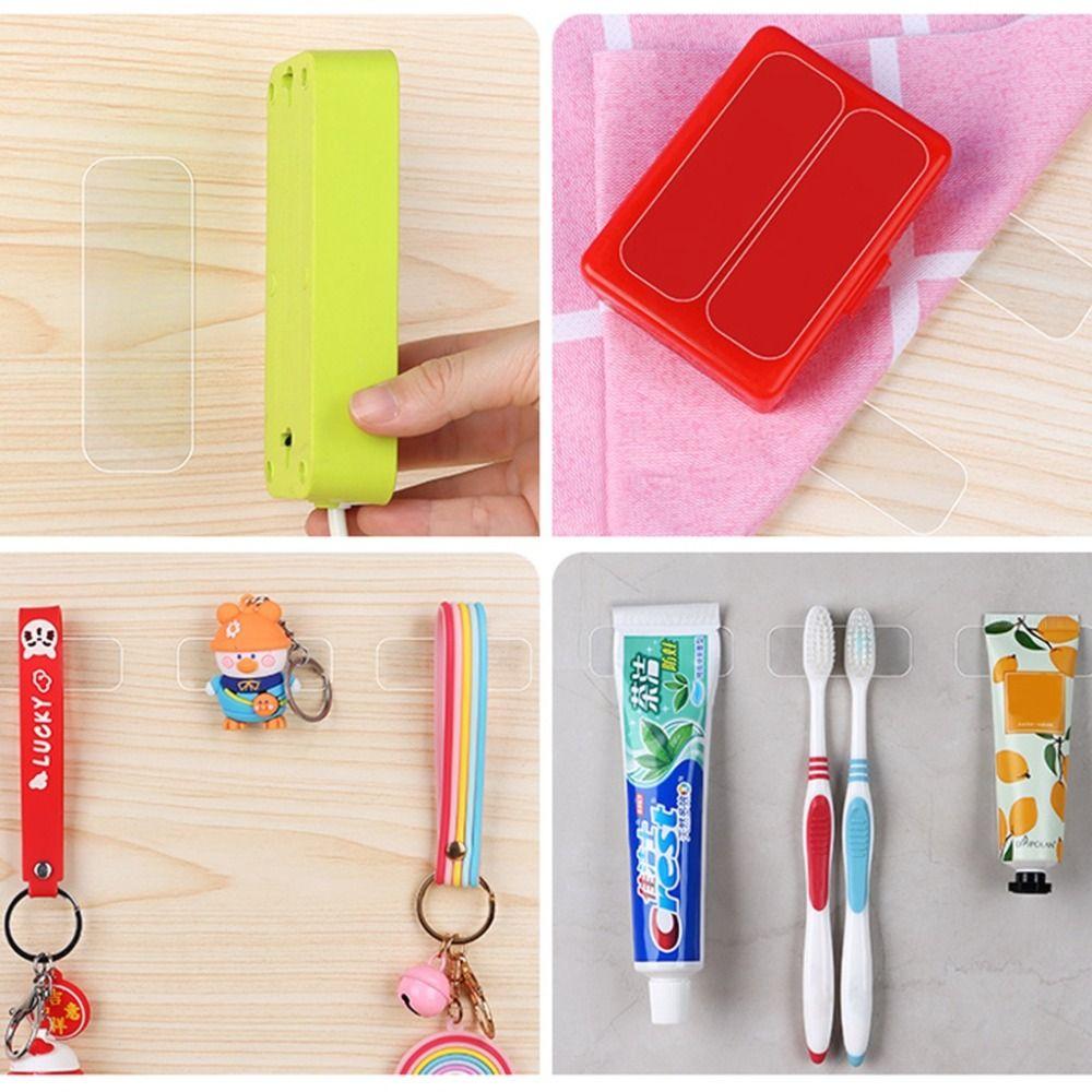 60 шт./120 шт. Не оставляющий следов Двусторонний клей Водонепроницаемая клейкая лента Многофункциональные наклейки на стену