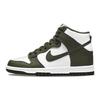 Детские кроссовки Dunk High GS Cargo Khaki Green White DB2179-105