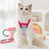 Cat Clothes Ins Wind Love Waffle Suspenders Thin Blue Cat Puppet Dog Vest Summer Pet Clothes