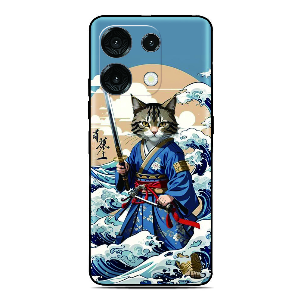 Samurai Mask Phone Case For Oukitel C69 C3 C2 C68 C62 C61 C57s C57 C58 P1 C1 Pro C59 C53 C51 C50 C38 C36 C35 C21 WP50 Cover