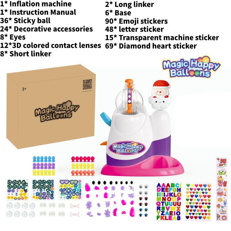 Трансграничная игрушка Bobo Sticky Play Сделай сам Прыгающий мяч с генератором пузырей для детей