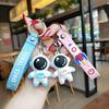 Adorable Cartoon Astronaut Silicone Keychain Cute Couple Bag Charm Creative Gift