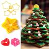 3D Star Shape Cake Decoration DIY Christmas Tree Fondant Cake Molds Cookie Cutter Party Biscuit Mould Decorating Bakeware Tools