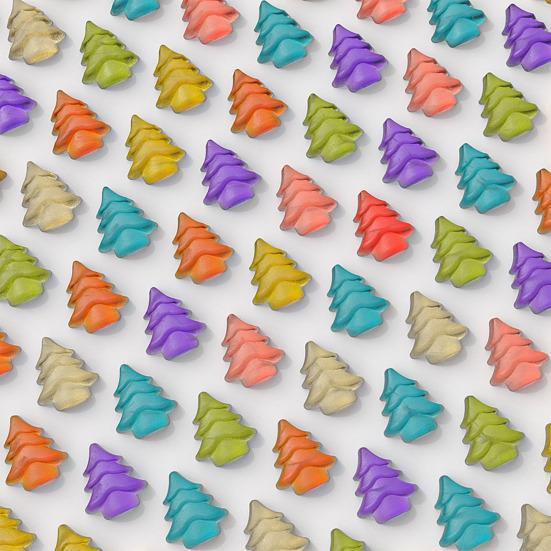 Форма для печенья, Рождественская елка, Турция, силиконовая форма для печенья, антипригарная многоразовая форма для выпечки для конфет, желе