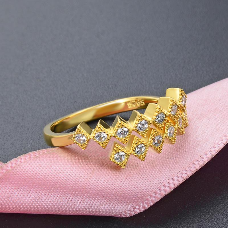 Классическое кольцо Lindon из стерлингового серебра 925 пробы с цирконом, женские ювелирные изделия, свадебный подарок для вечеринки