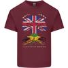 British Grown Jamaican Roots Jamaica Flag Unisexs Light Cotton TShirt