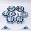 1 Комплект 11 шт. Колпачки ступицы колеса Декоративные наклейки для Alfa Romeo GTAM 159 147 156 166 Размеры 14мм-74мм Аксессуары для модификации