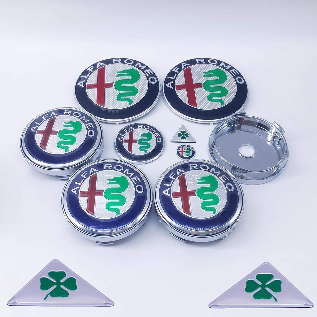 1 Комплект 11 шт. Колпачки ступицы колеса Декоративные наклейки для Alfa Romeo GTAM 159 147 156 166 Размеры 14мм-74мм Аксессуары для модификации