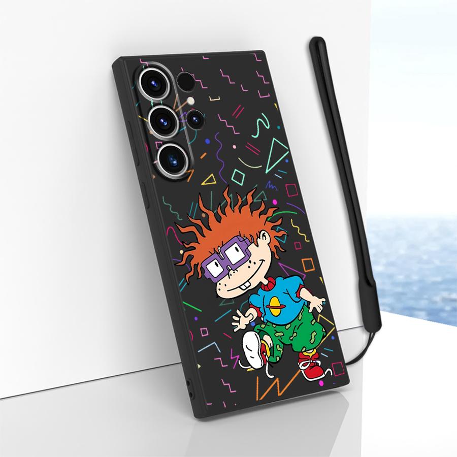 Phone Cover Case for Samsung Galaxy S25 S20 FE Note 20 10 Ultra S22 S24 Ultra S25Edge S21 Plus S23 Cartoon Funny R-Rugrats