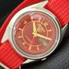 Б/У винтажные мужские часы SEIKO 5 AUTOMATIC 7009A из Японии с красным циферблатом a435029-2 R122-a435029