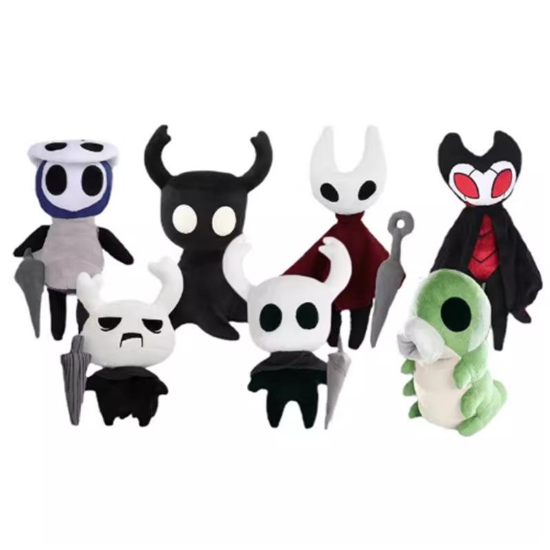 New Hollow Knight Plushies Toy Soft Cartoon Stuffed Animal Game Hollow Peluche Collection Toys Halloween Christmas Gift For Kid