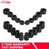 10Pcs/Set Damaged Bolts Nuts Screws Remover Extractor Removal Tools Set (9-19mm) Threading Tool Kit Black Nuts With 4 Styles