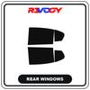 For Ford Falcon Sedan 2008-2009 RAVOOY Pre-Cut Window Tint Film Vehicle-Specific Full Kit Front & Rear Windows Precision-Cut