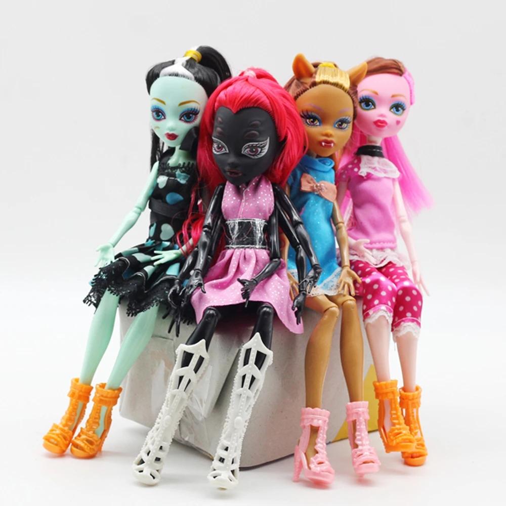 1pcs Dolls New Style High Dolls Monster Fun High Moveable Joint Body Fashion Dolls Girls Toys Best Gift
