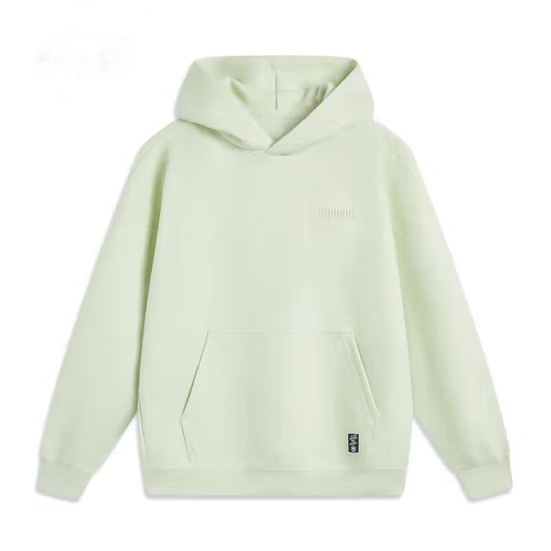 Мужская толстовка Li Ning Мягкий аквамариновый зеленый AWDV029-4
