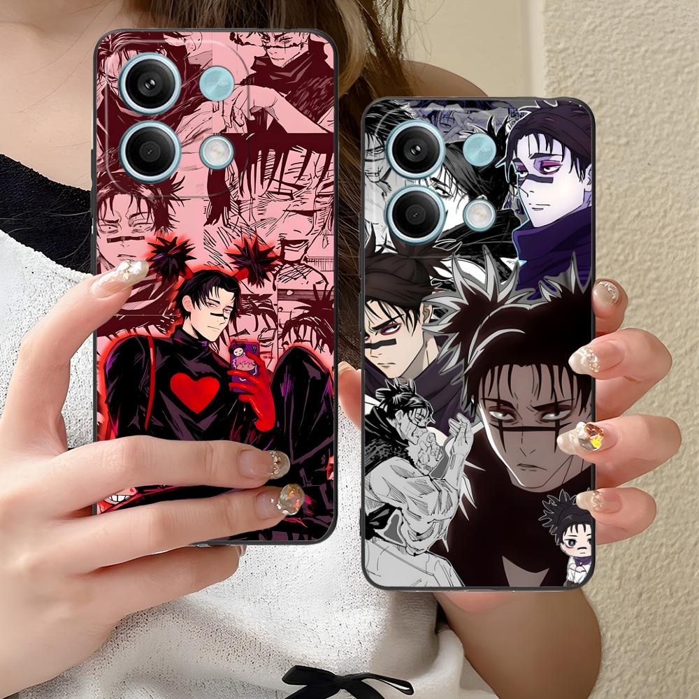 Чехол для мобильного телефона Jujutsu Kaisen Choso для Xiaomi Redmi Note 14 13 12 11 S Pro Plus 4G 5G Цветной Печатный Чехол Чехол Красивый