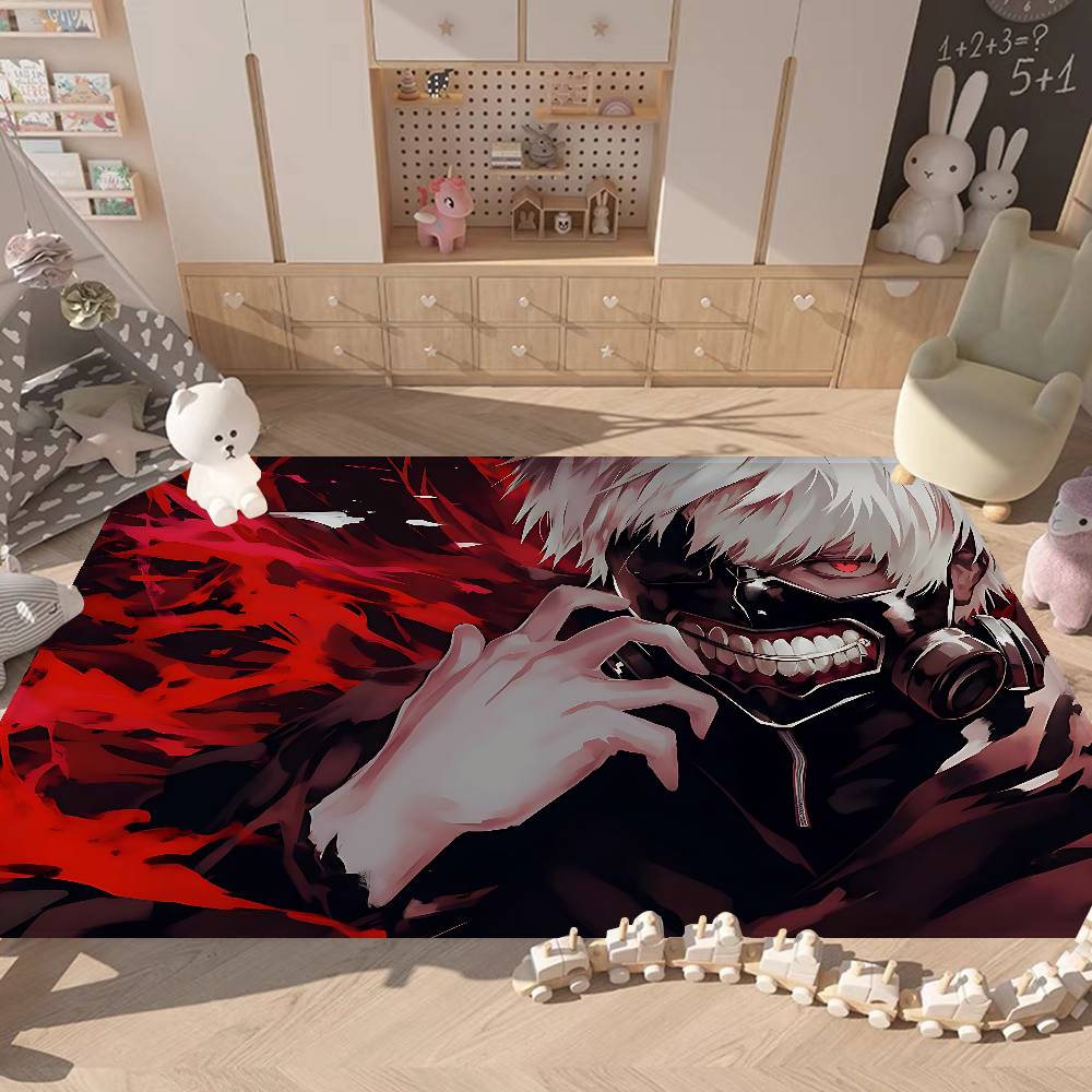 Коврик для ванной Tokyo Ghoul, противоскользящий, впитывающий воду, длинный, с подушкой, коврик для спальни, приветственный коврик