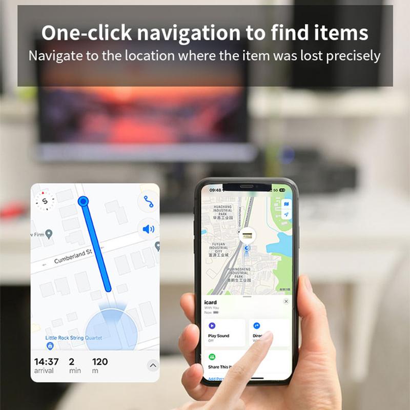 1/2/4pcs Long-Distance Tracker Positioning Far Away Finder for Apple Find My Voice Locate Keys Bag Toys Smart Tag for IOS iPhone