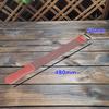 Double-Sided Genuine Cowhide Razor Sharpening Cloth with Metal Ring