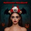 Gothic Halloween Skull Headband Simulation Flowers Day of The Dead Hairband  Festive Decorations