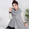 1PC Solid Women Men Scarf Knitted Unisex Thick Warm Winter Long EMA