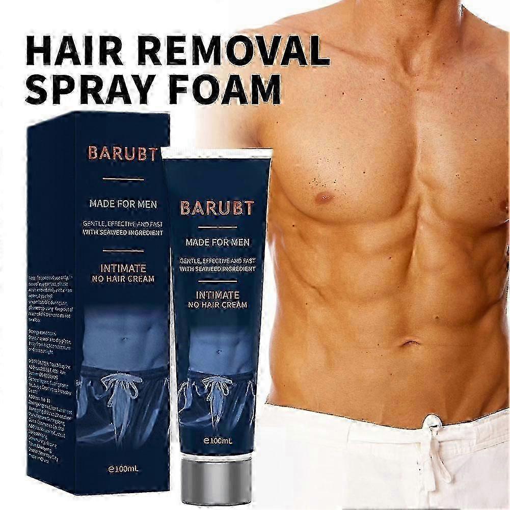 1-3X Intimate Private Permanent Hair Removal Cream Painless Natural For Men